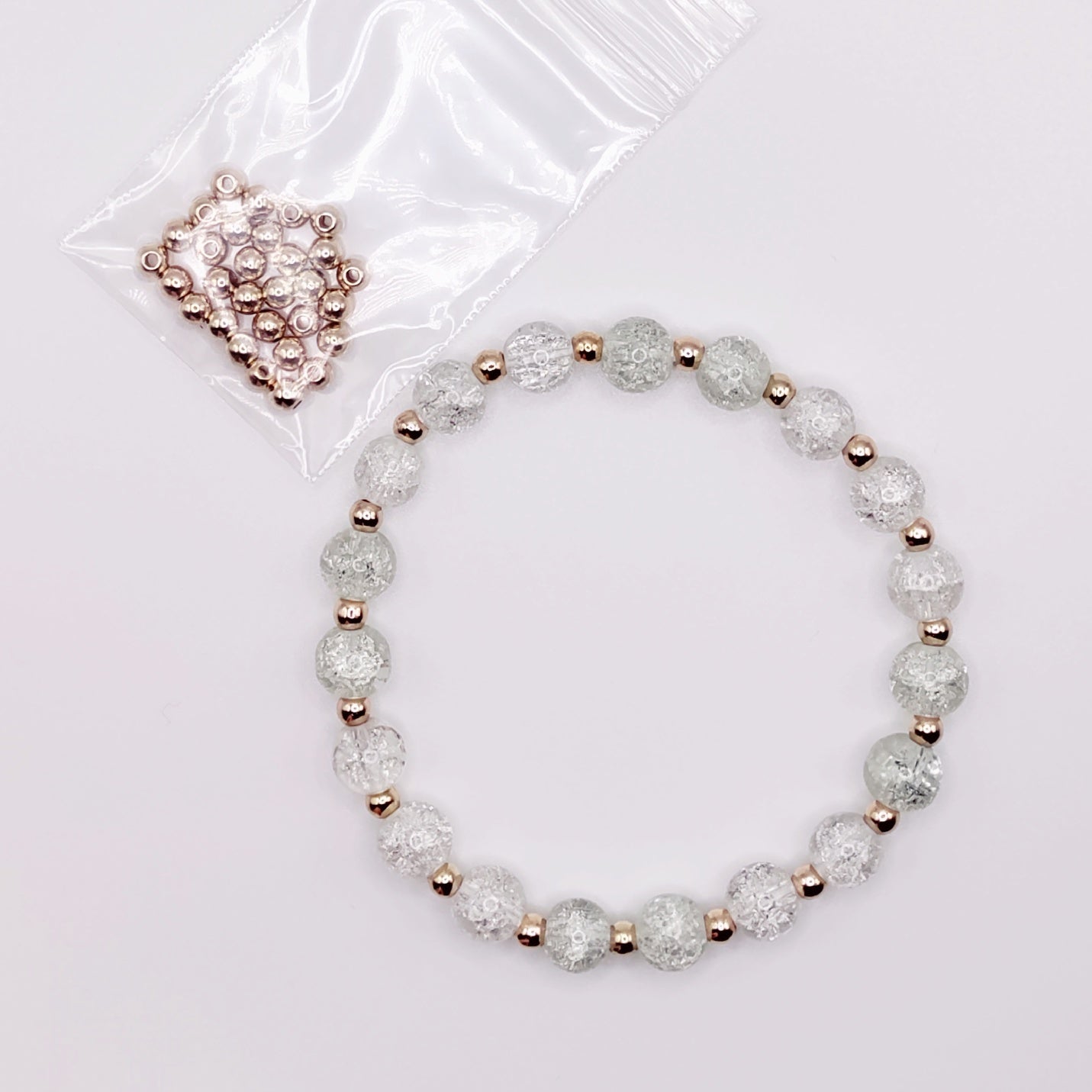 Goal Tracker Clear Crackle Beads6