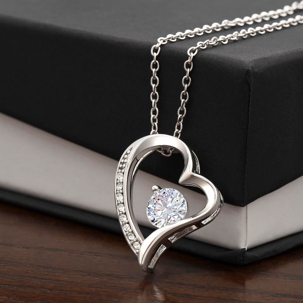 Elegant Heart Necklace Pendant (without message card)