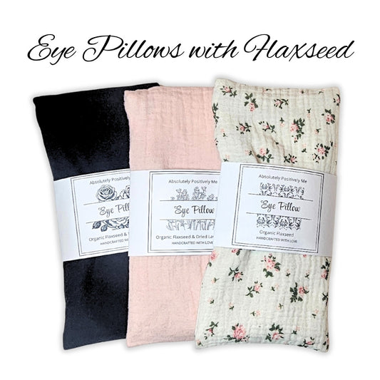 Eye Pillows with Flaxseed