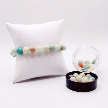 Goal tracker beads amazonite