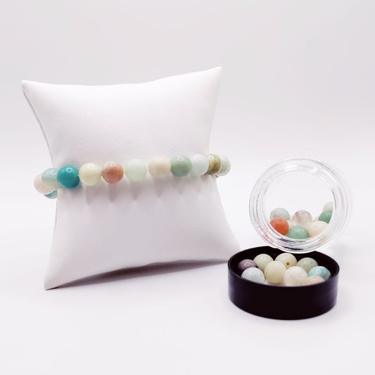 Goal tracker beads amazonite
