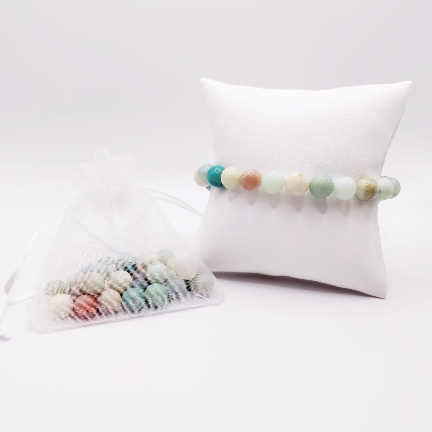 Goal tracker beads amazonite