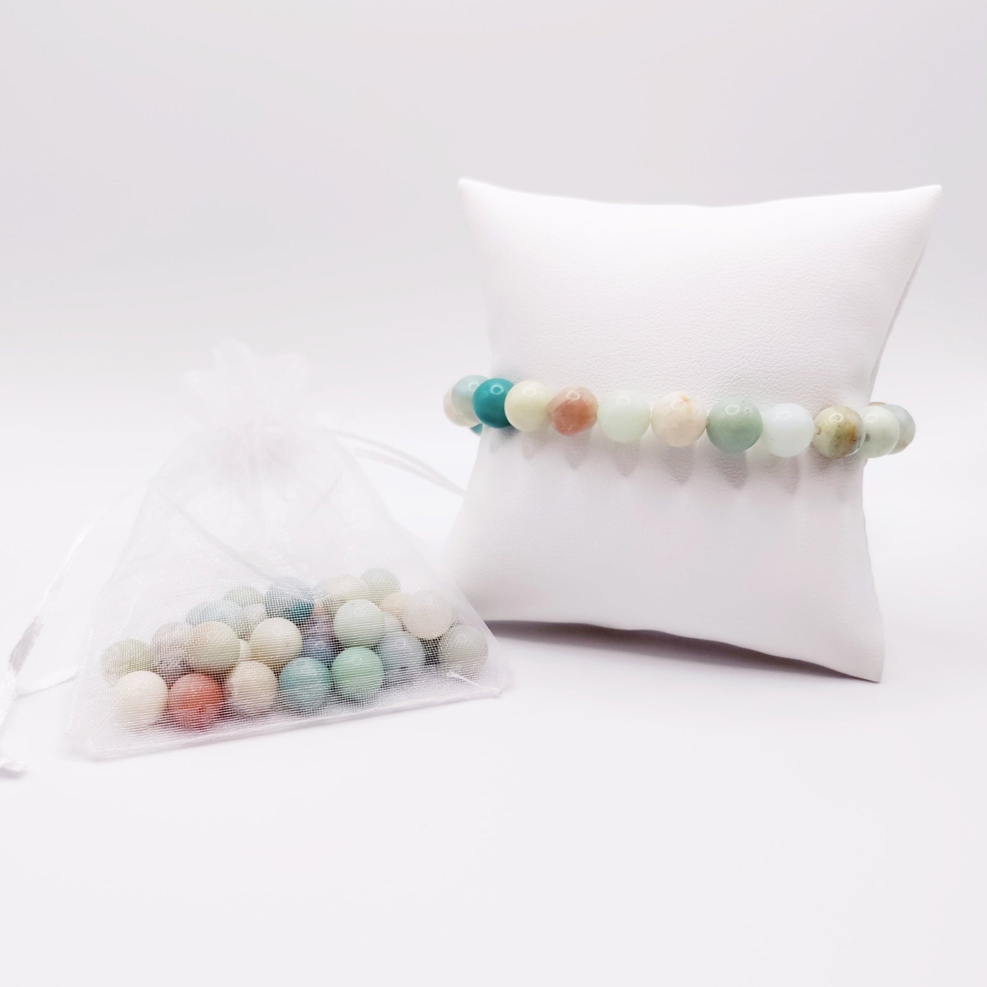 Goal tracker beads amazonite