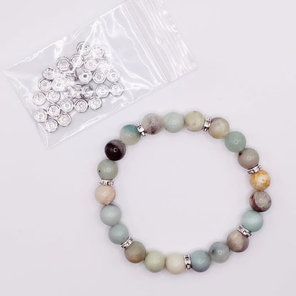 Goal tracker beads amazonite