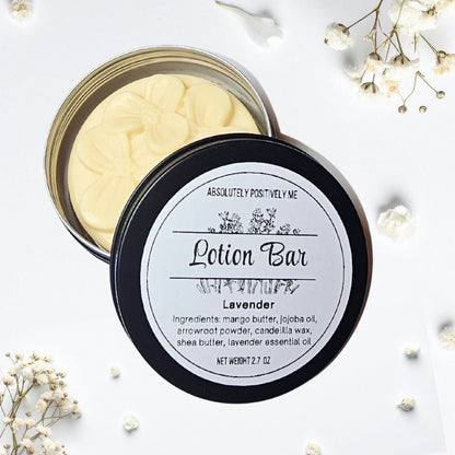 Large Lavender Lotion Bar