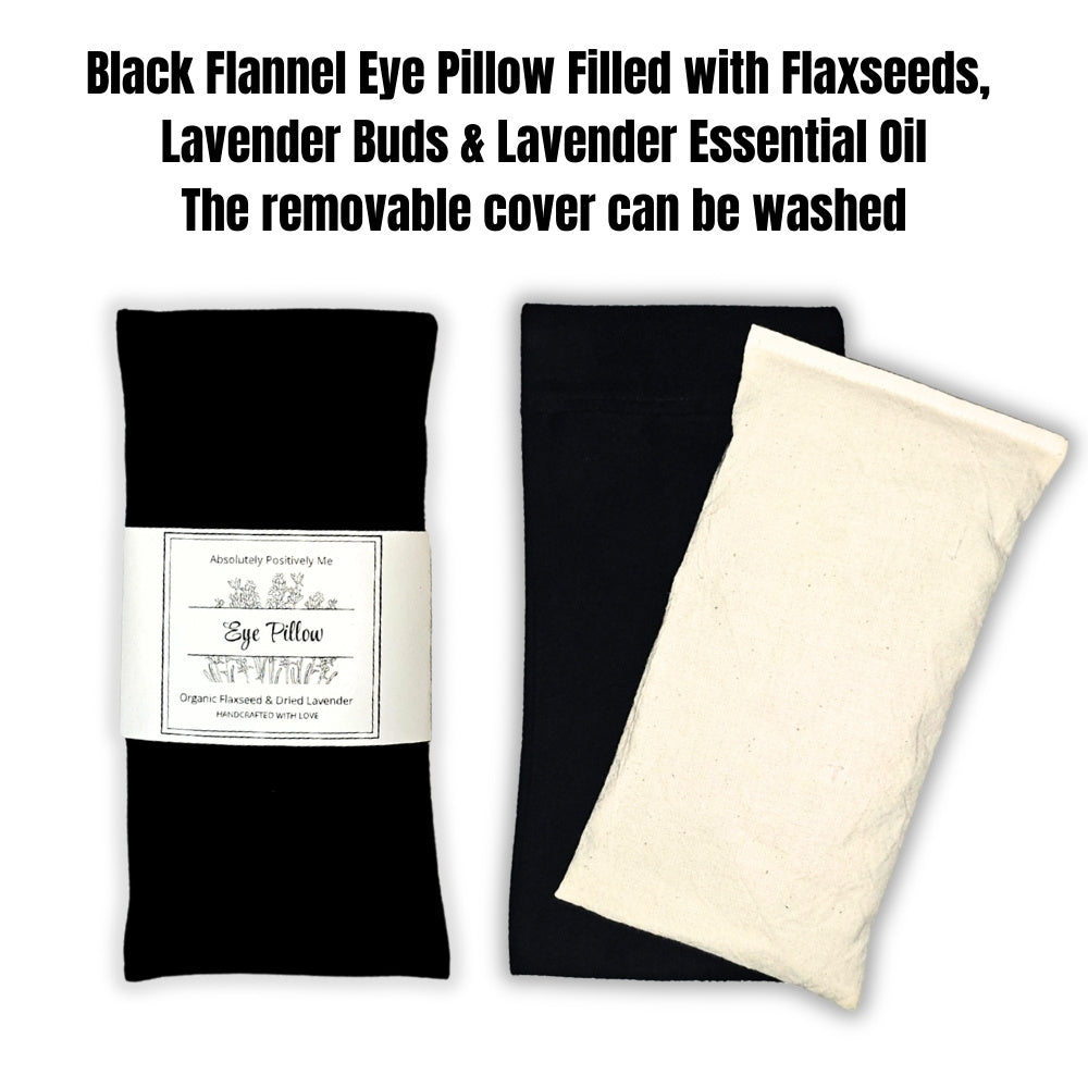 Lavender Scented eye pillow with removable cover