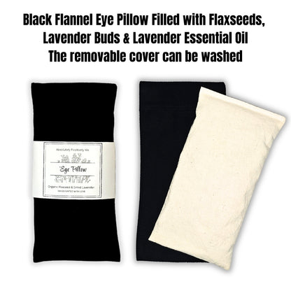 Lavender Scented eye pillow with removable cover