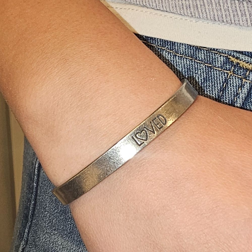 Loved cuff bracelet 2