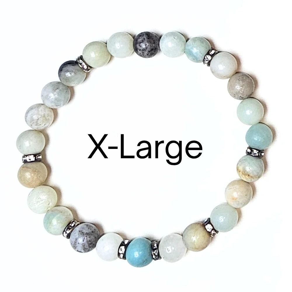x large amazonite bracelet