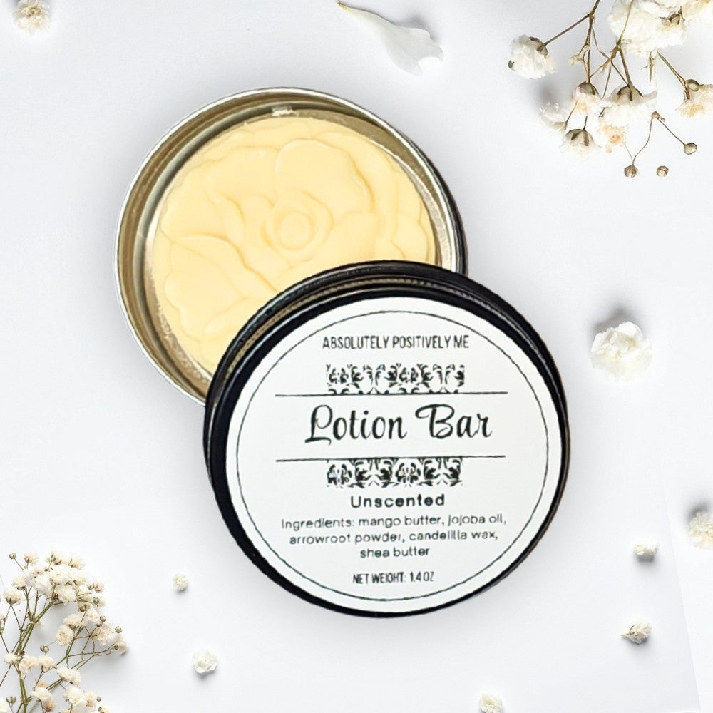 unscented small lotion bar