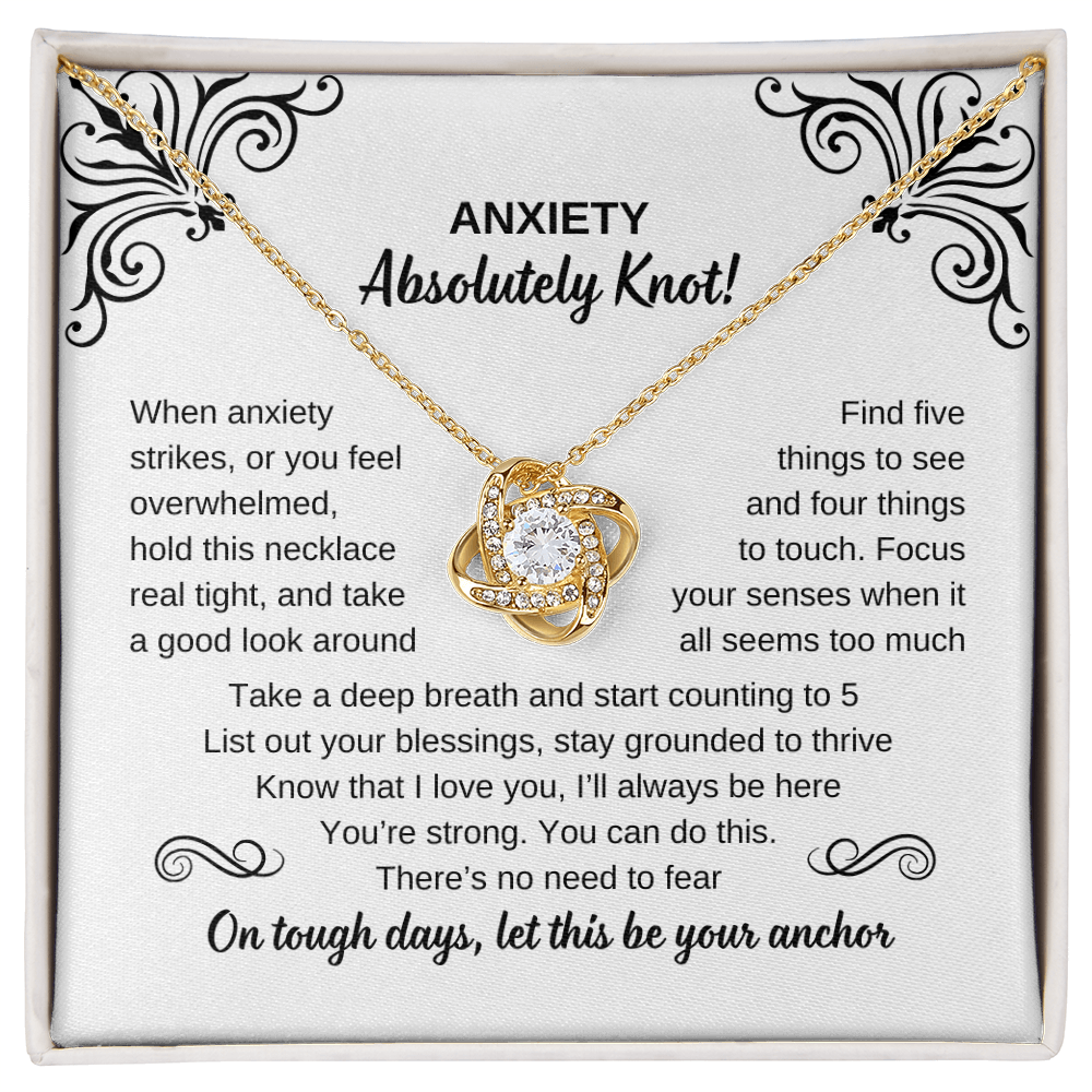 anxiety support necklace