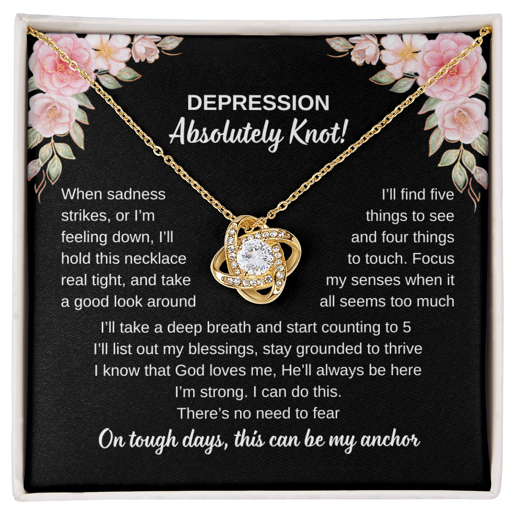 depression support necklace