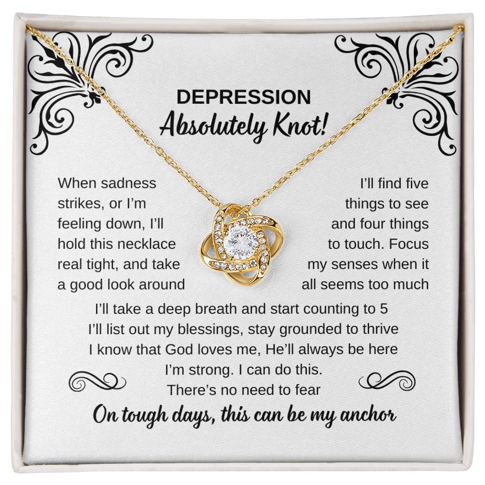 depression support necklace