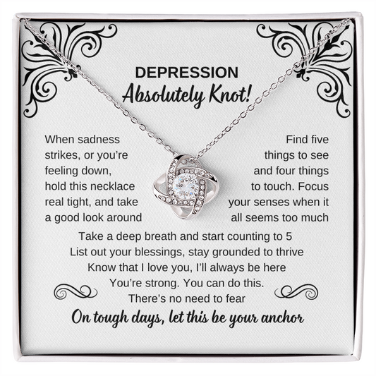 depression support necklace