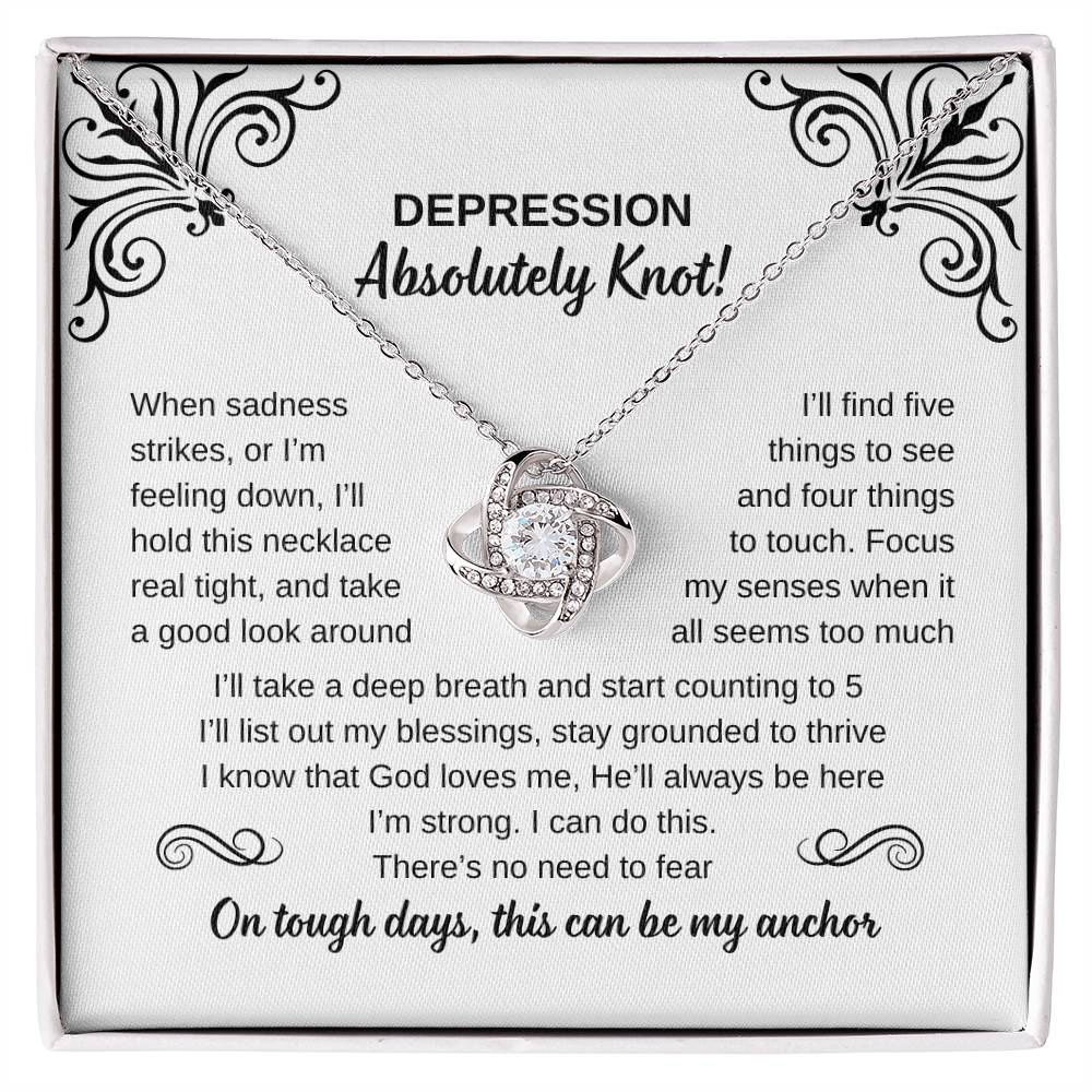 depression support necklace