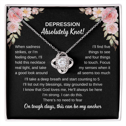 depression support necklace