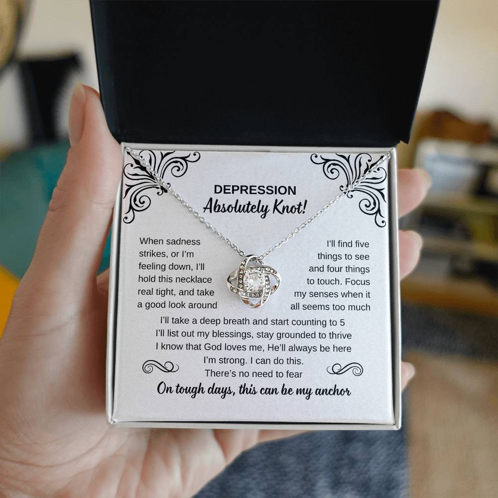 depression support necklace