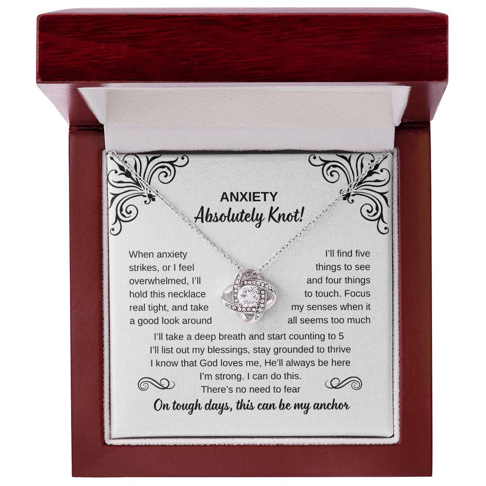 anxiety support necklace