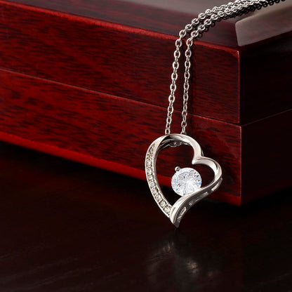 Elegant Heart Necklace Pendant (without message card)