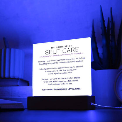 self care plaque