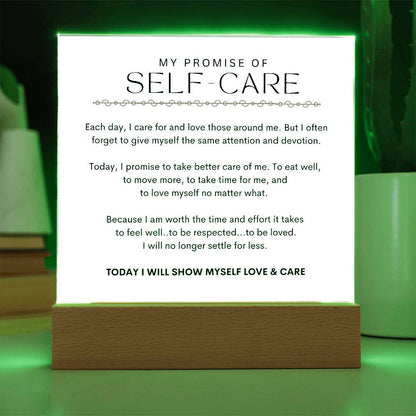 self care plaque