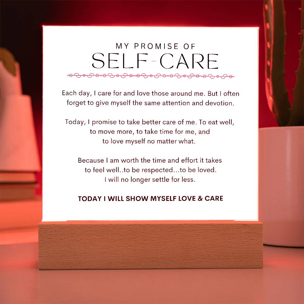 self care plaque