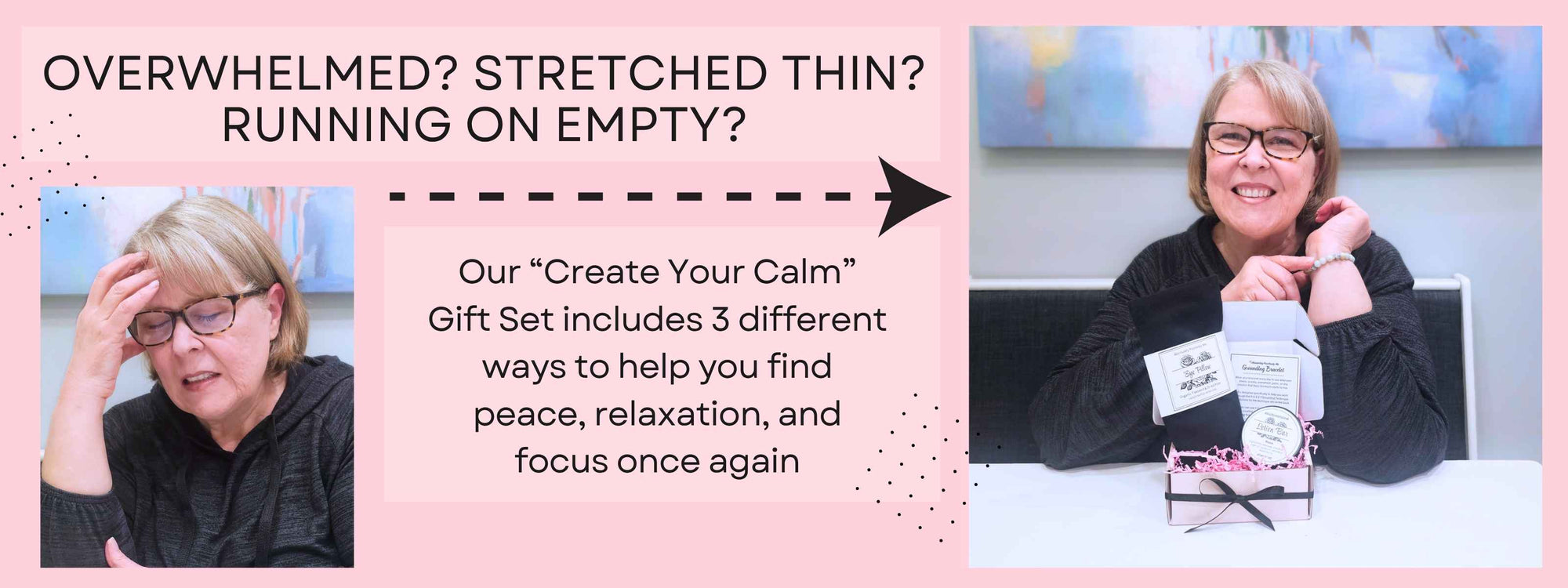 create your calm gift set promo