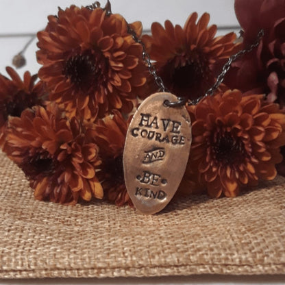 have courage necklace