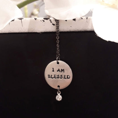 i am blessed necklace