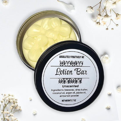 large unscented lotion bar