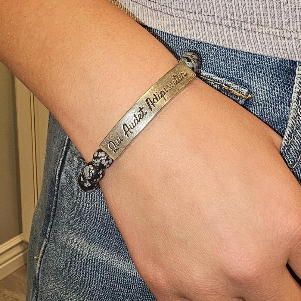 latin saying bracelet 2