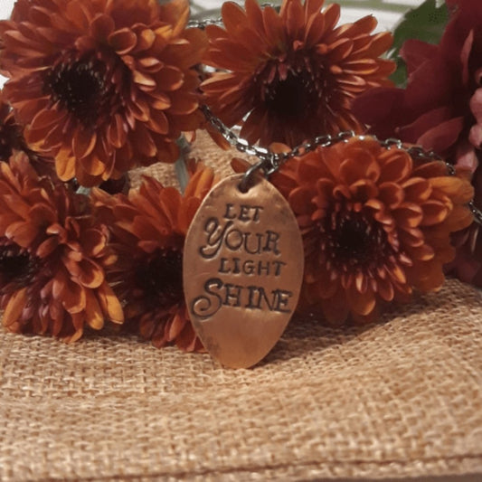 let your light shine necklace