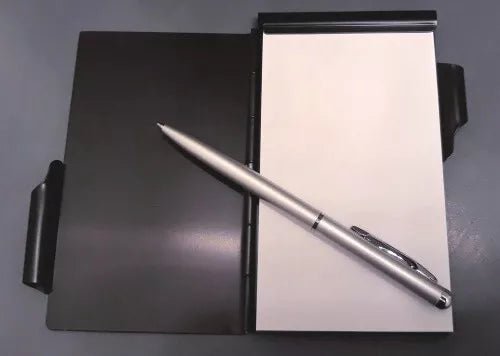 "Live As If You Were to Die Tomorrow" Gandhi Engraved Metal Pocket Notepad & Pen – Inspirational Gift
