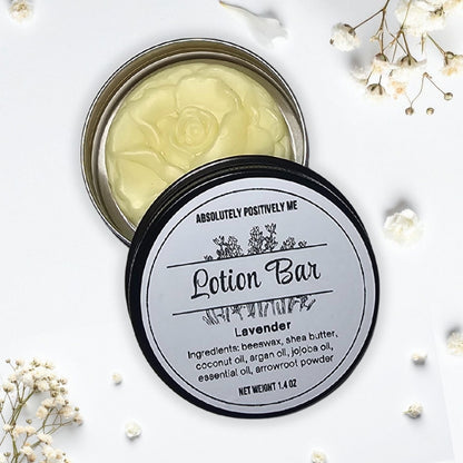 lavender lotion bar small