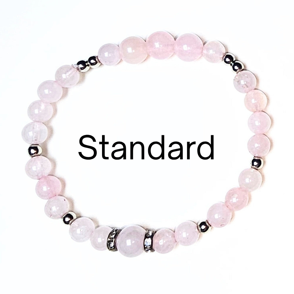 standard rose quartz bracelet