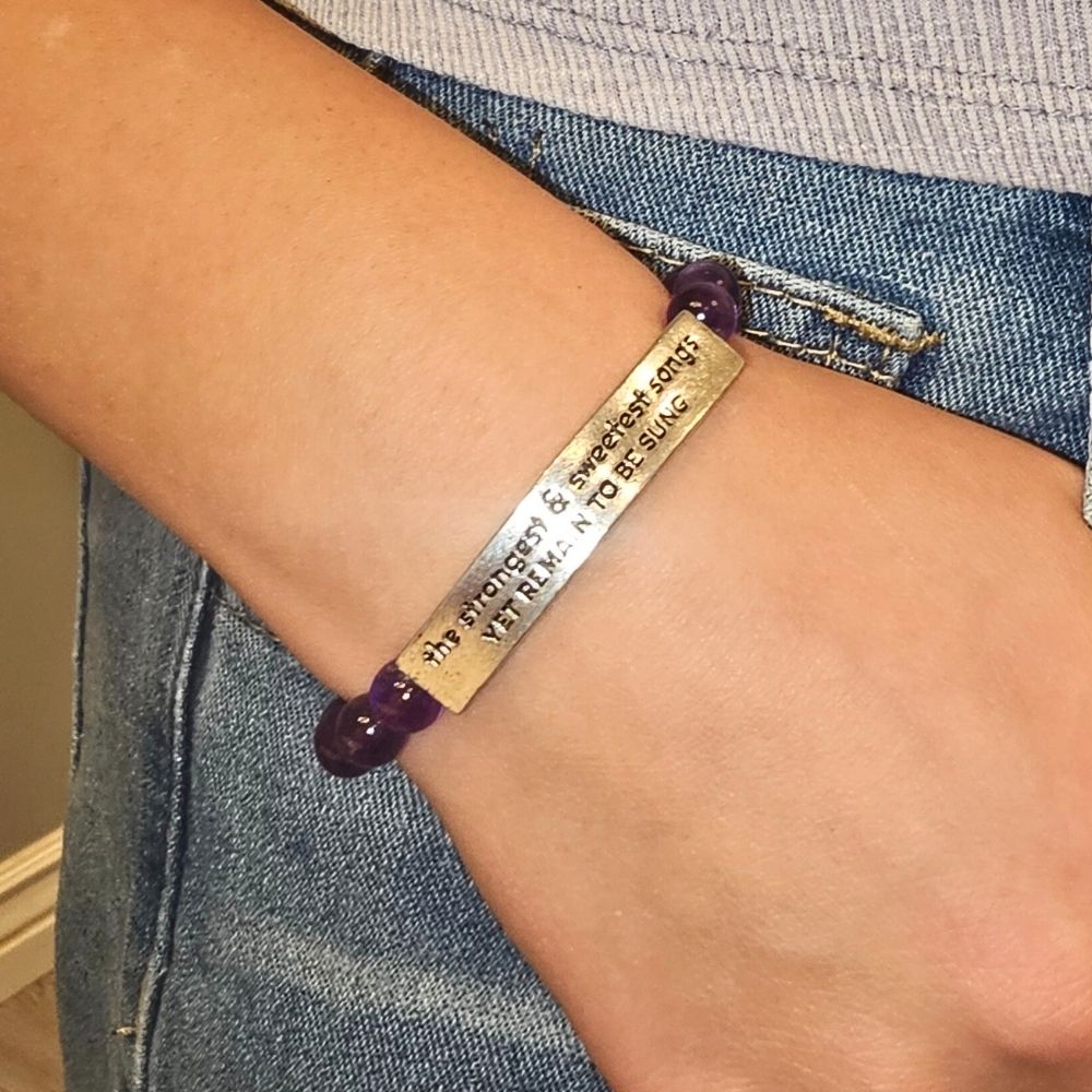 the strongest and sweetest songs bracelet 3