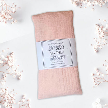 unscented eye pillow peach cover  
